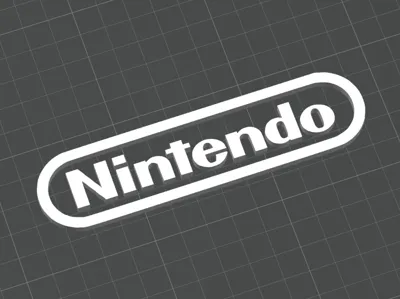 Nintendo Logo - Custom 3D Printed