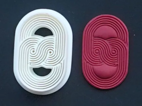 Abstract Polymer Clay Cutter Earrings Necklaces