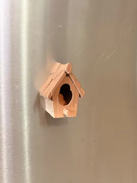 Modelo para impresión 3D: Terra Birdhouse — vista de referencia 4