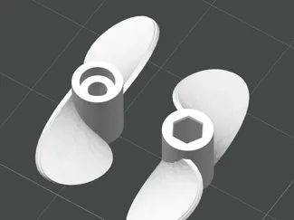 Propellers for Shark RC boat