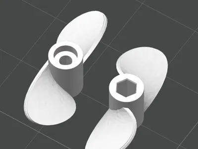 Propellers for Shark RC boat