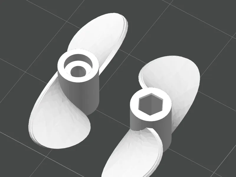 Propellers for Shark RC boat