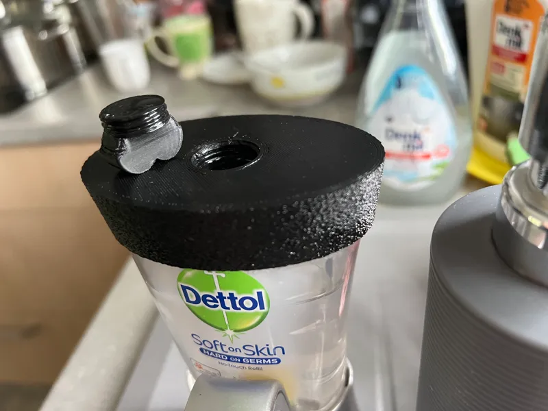Dettol refill cap