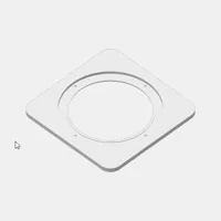 Alloggio altoparlante 0.22mm layer, 2 walls, 10% infill