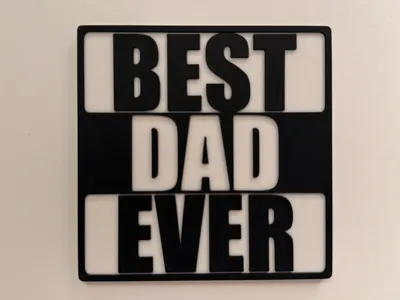 Best Dad Ever - Cup Coaster