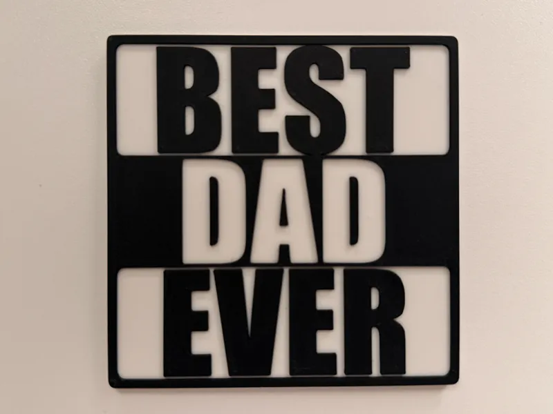 Best Dad Ever - Cup Coaster