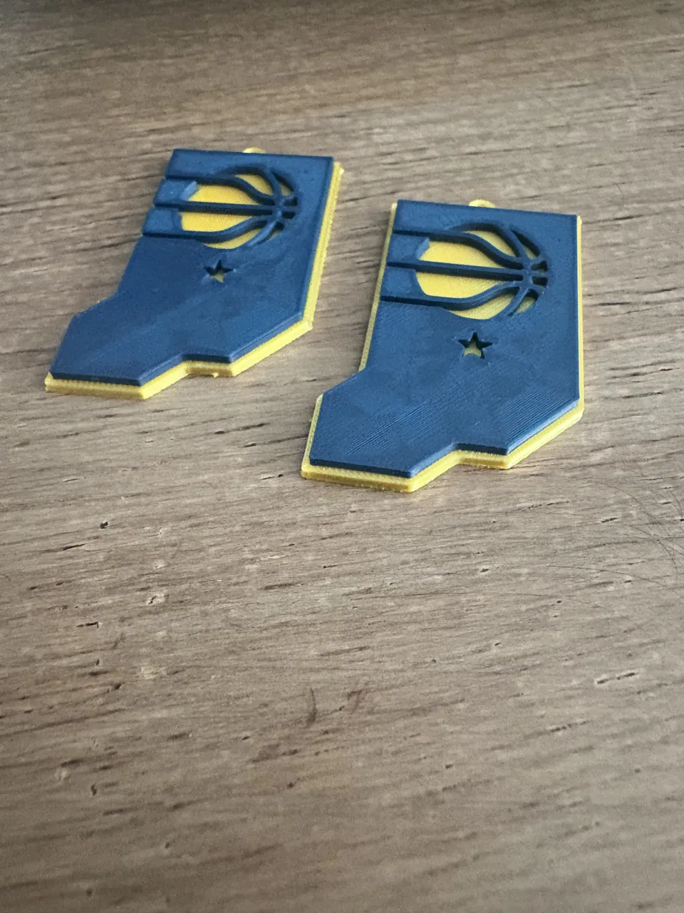 Indiana Pacers Earrings - Alternate Logo view 2