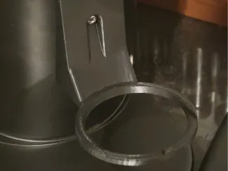 DF64 Blind Shaker Mount - Sloped with Hook