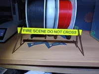0.2mm layer, 2 walls, 15% infill, Fire Scene, A1mini