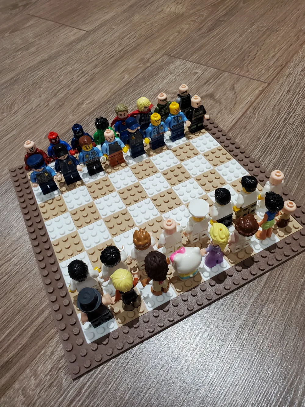 Colored Chess Board brick form LEG0 by TheArchitect MakerWorld ...