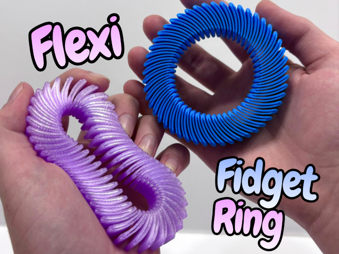 Flexi Fidget Ring - Squishy Fidget (NO TPU) - 1