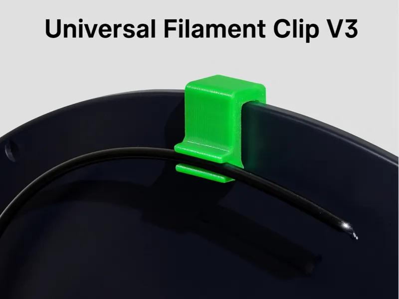 Universal Filament Clip