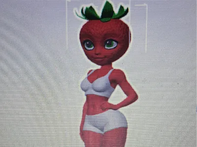 strawberryna figure