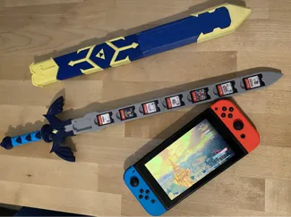 Multicolor Master Sword Switch Storage