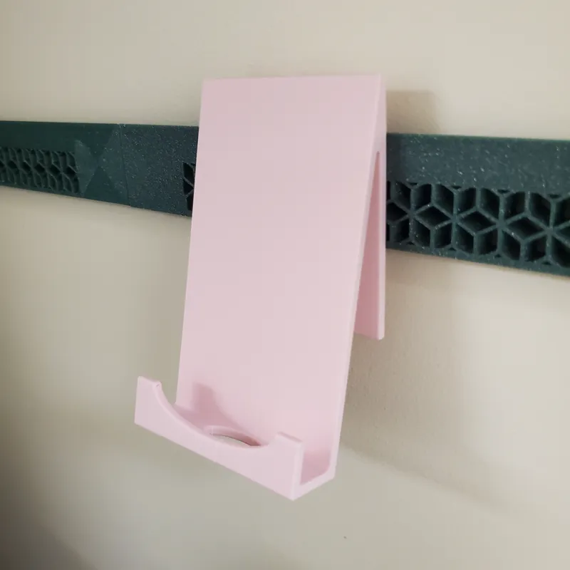 Phone holder with french cleat