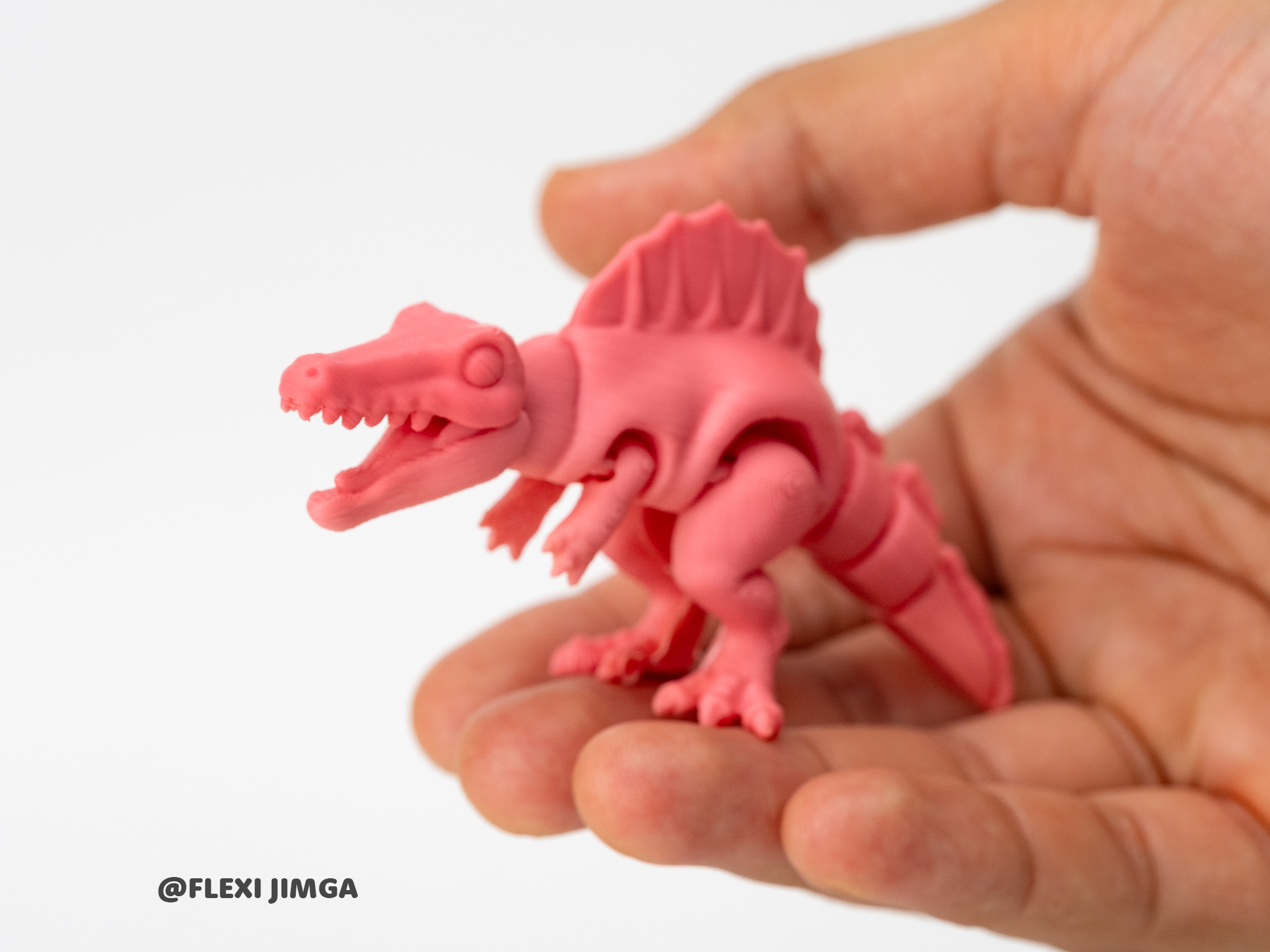 Mini Articulated Spinosaurus Dino - 1