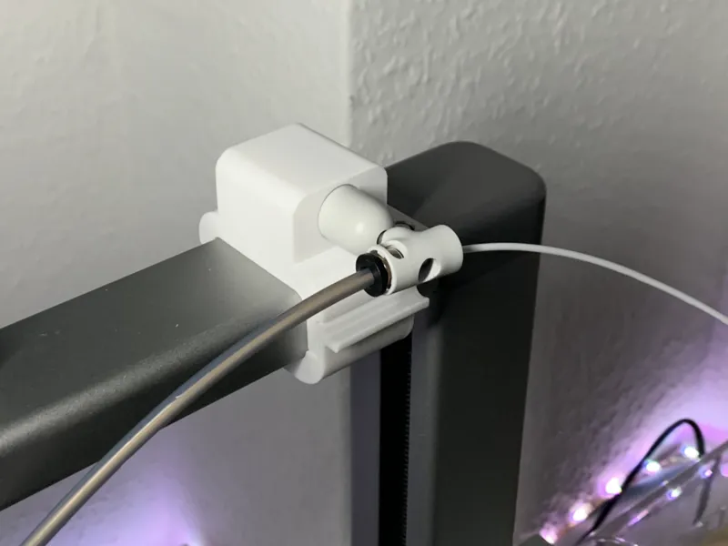 Print in Place PTFE Tube Connector Holder for A1