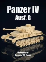 Фигурка Panzer IV Ausf.G танк