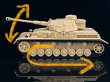 Фигурка Panzer IV Ausf.G танк