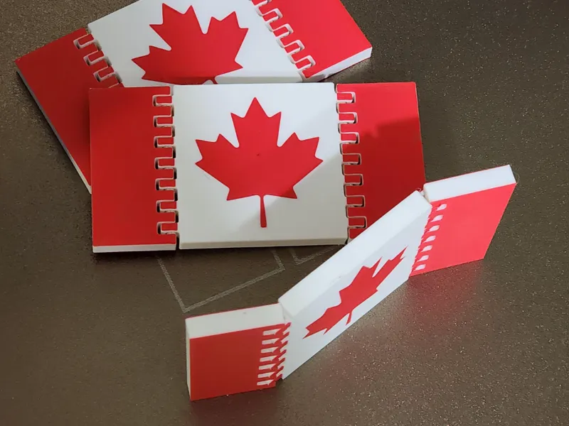Canada Day themed toy: Canadian Flag Articulated