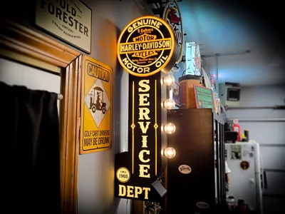 HARLEY-DAVIDSON ~ Service Marquee Light