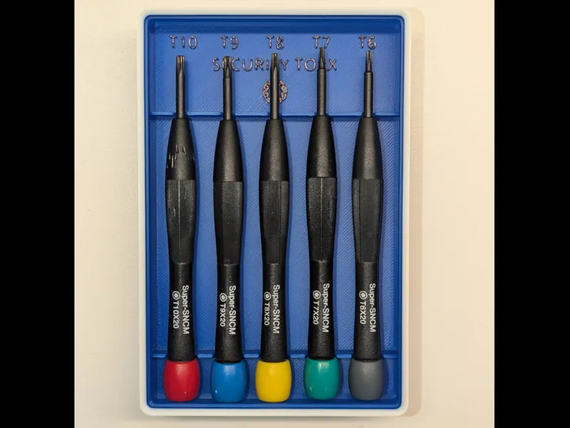 Torx Screwdriver Set Gridfinity Bin