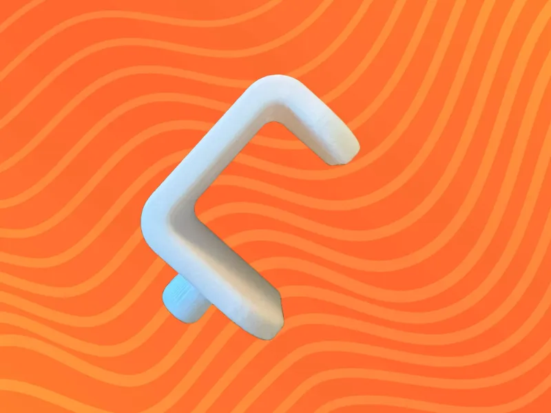 Slotted Angle Iron Cable Management Adapter