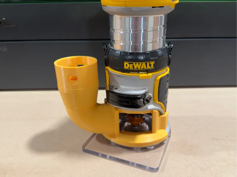 Dewalt Trim Router Dust Collector (Cen-Tec)