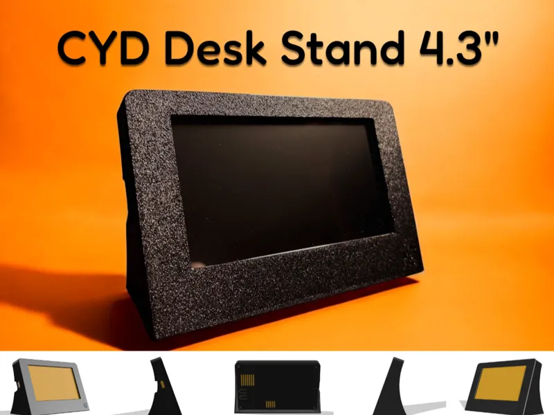 CYD Desk Stand - 4.3" Display ESP32-8048S043
