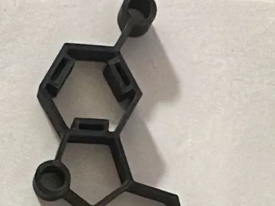 Serotonin Keychain