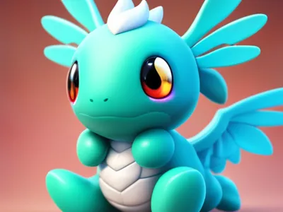 Printmon dragon hatchling