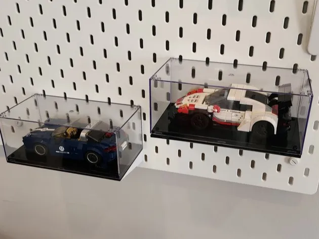 Ikea Skadis shelf for Mould King brick car models