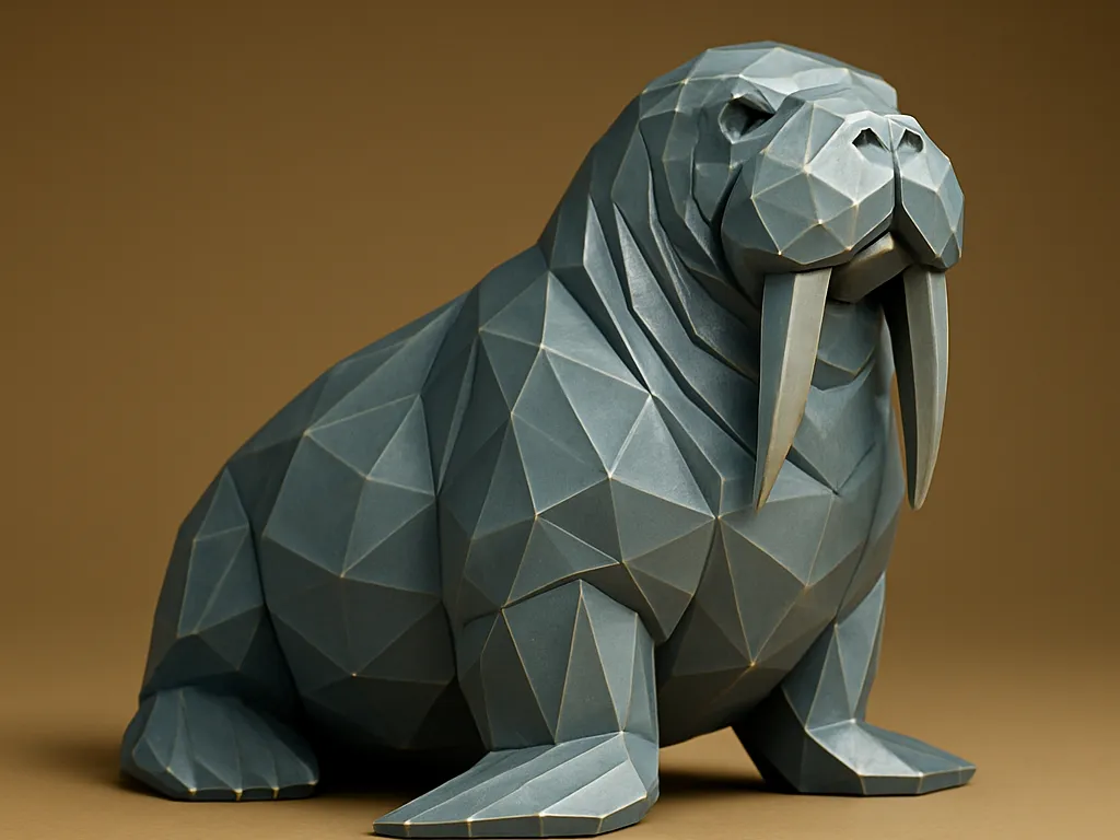 Pixel Walrus Model CF Walrus by AR3DP MakerWorld: Download Free 3D Models