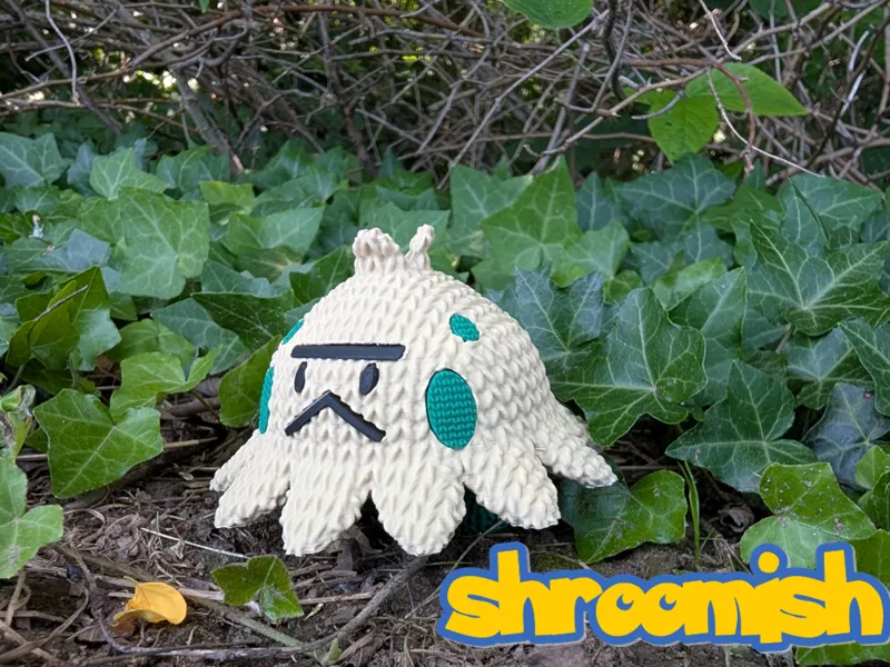 Knit Shroomish (No AMS!)