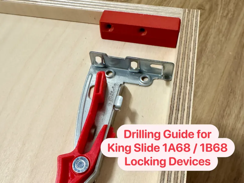 King Slide 1A68/1B68 Locking Device Drill Guide