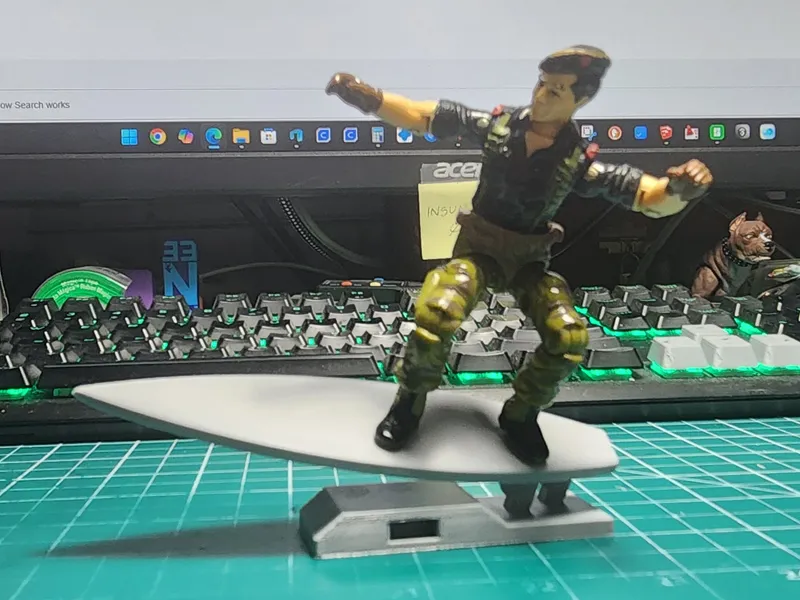 GI Joe Surfboard