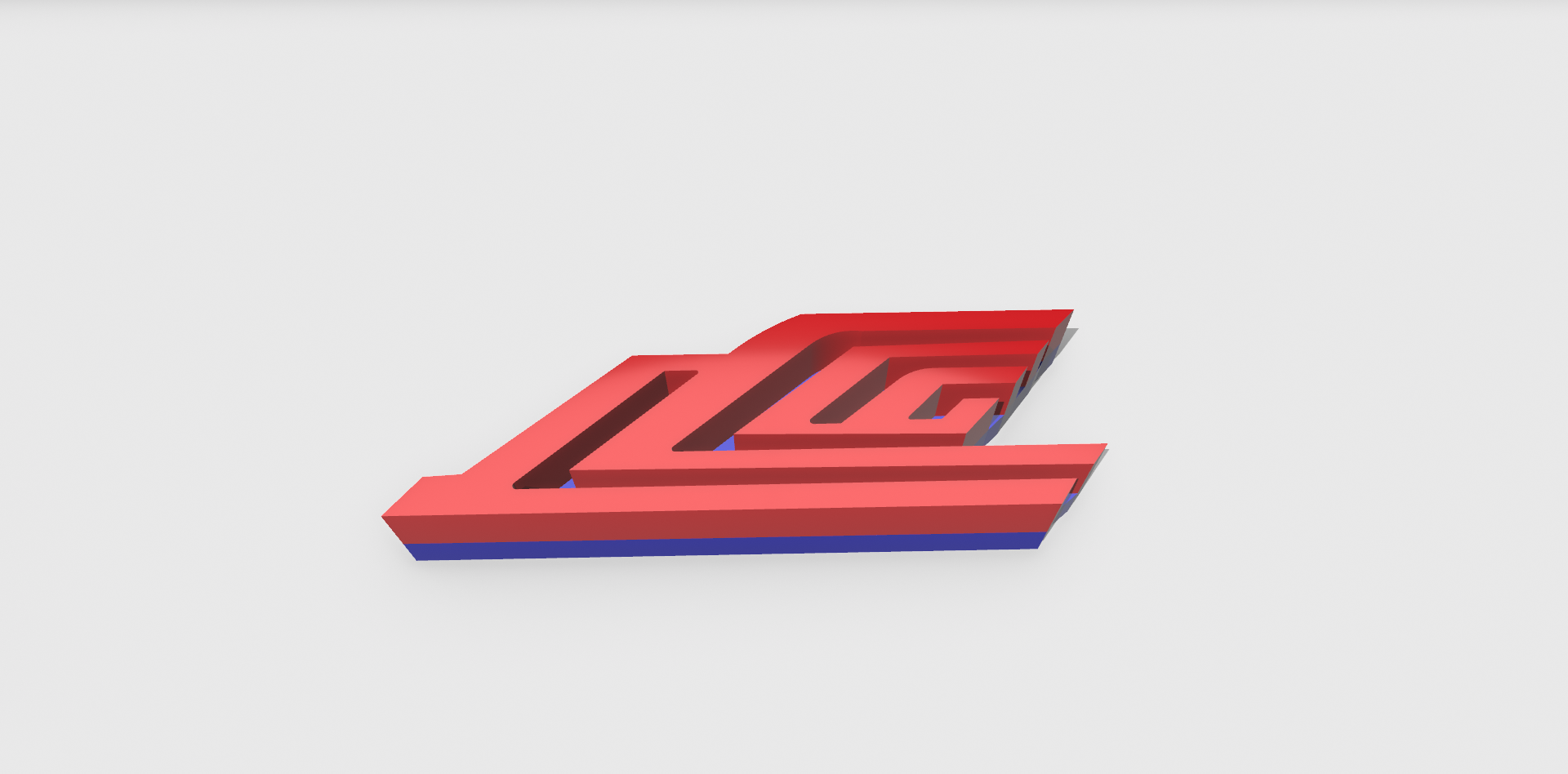 Miniatura 2 do modelo 3D 李宗伟LCW logo冰箱贴多色版-(无需ams) 