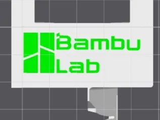 V and U Shape V3 with Bambu Lab Logo P1P/P1S/X1C