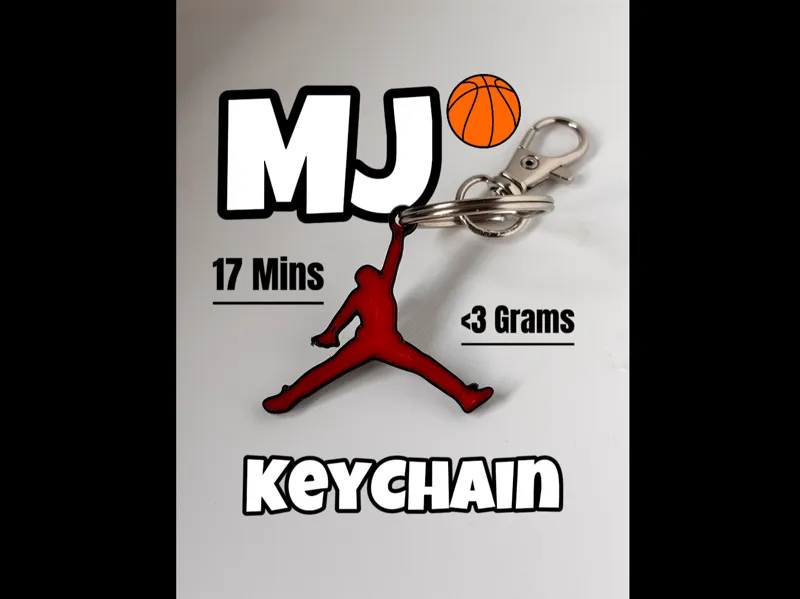 Michael Jordan Keychain