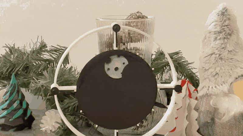 Moire Clock Lunar Phases Skin