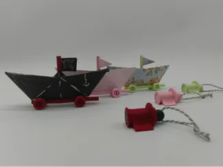 the paper boat