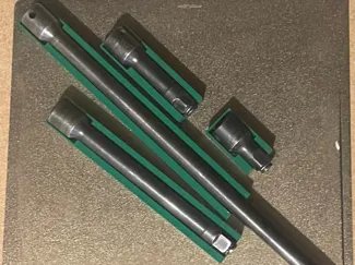Socket Extension Bar Set 3/8" Drive
