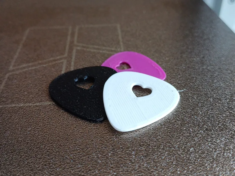 Heart Guitar Pick / Plectrum