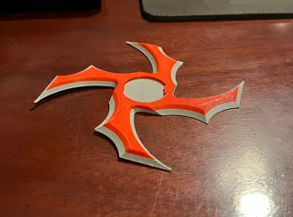 Multicolor Shuriken w/ Label Slot