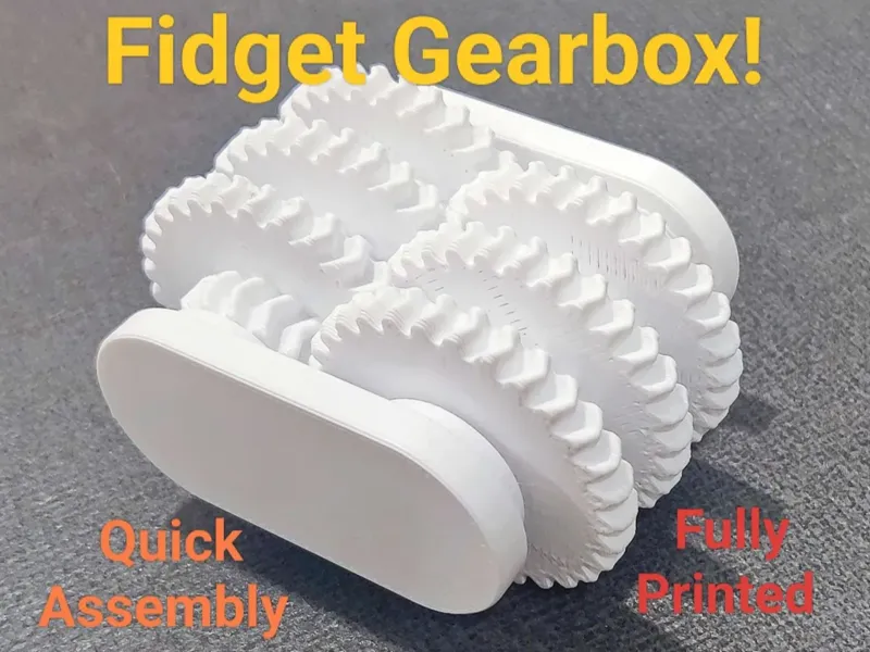 Mini Fidget Gearbox