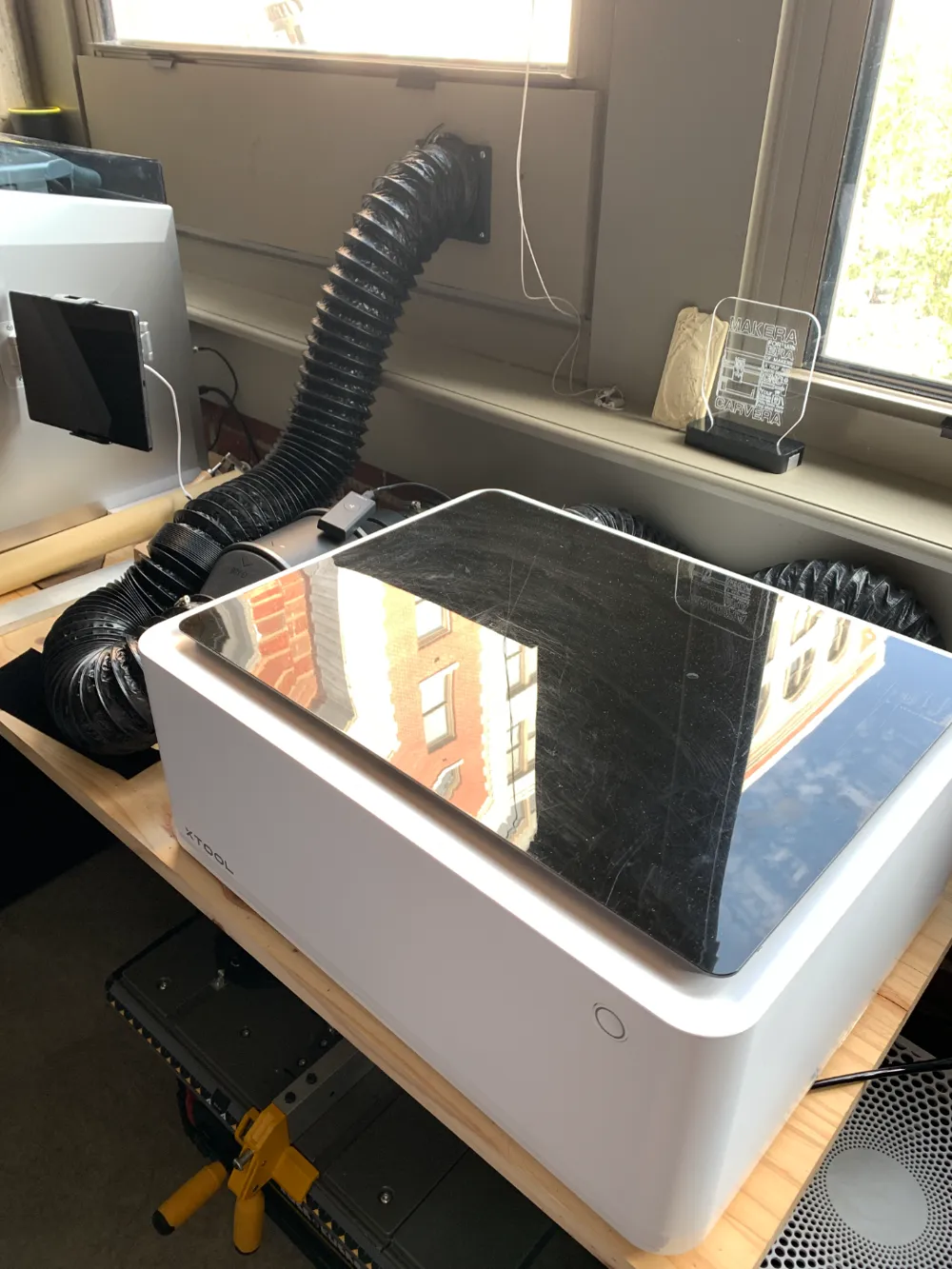 Detachable Vent exhausts for laser cutter by colin.faulkingham MakerWorld