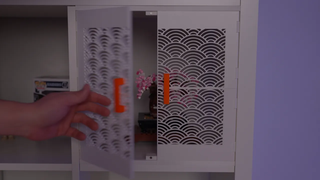 IKEA KALLAX Cabinet doors view 2