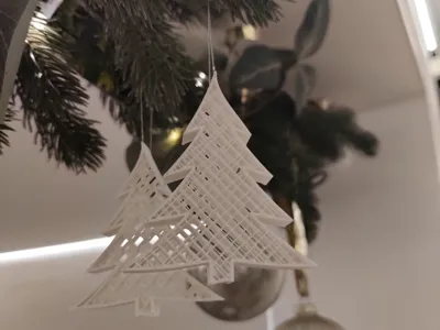 Christmas Tree Decoration - Christmas Tree Silhouette