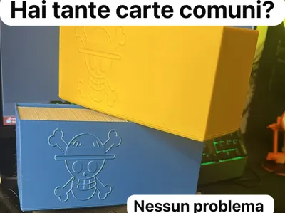 stackable boxes for One Piece cards 