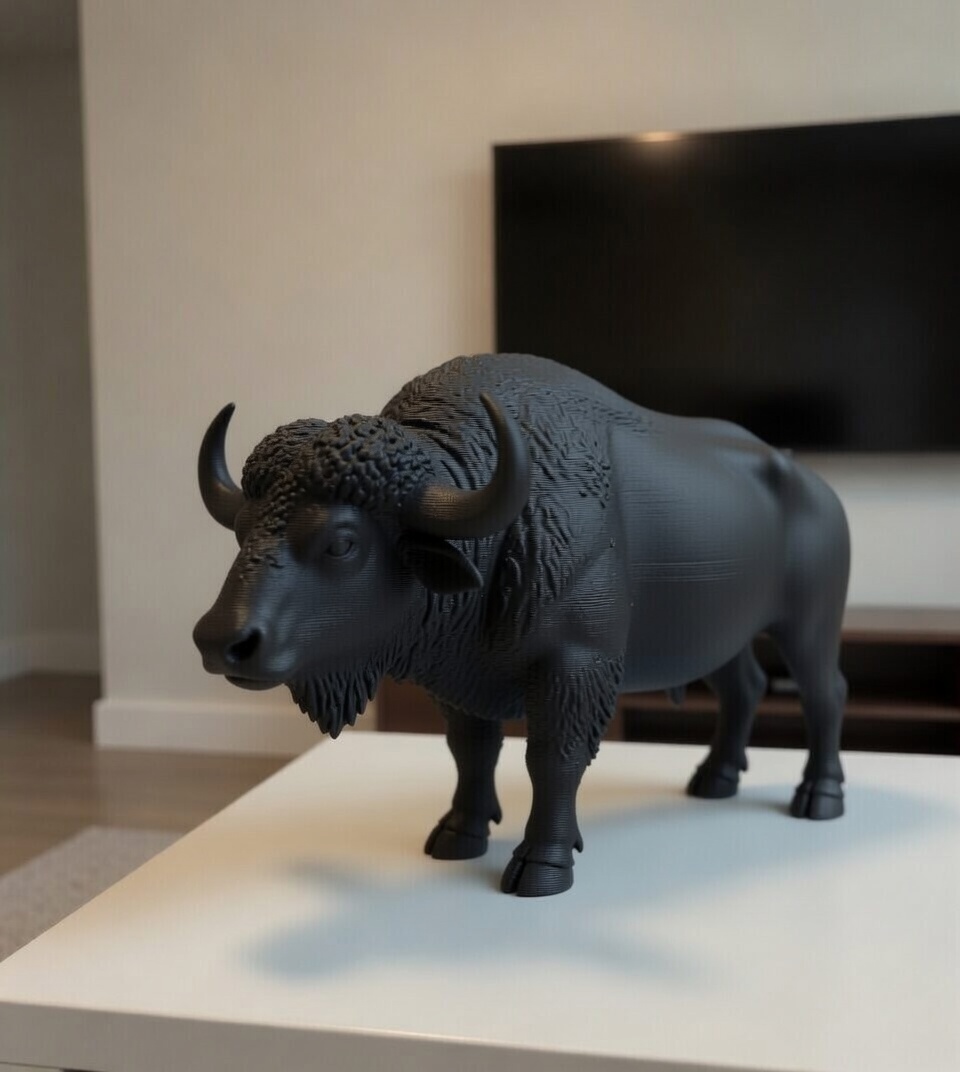 Miniatura 2 do modelo 3D AMERICAN BISON